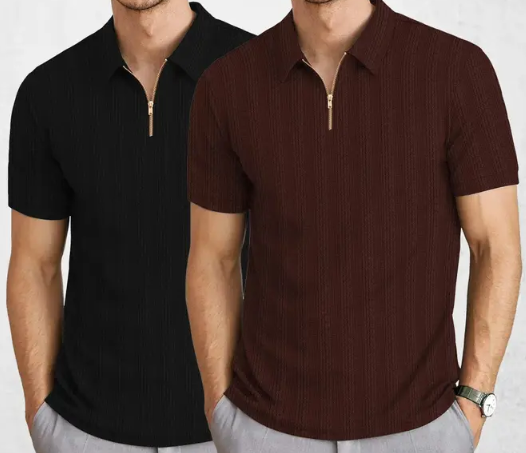men self design polo neck polyester t shirt men self design polo neck polyester t shirt